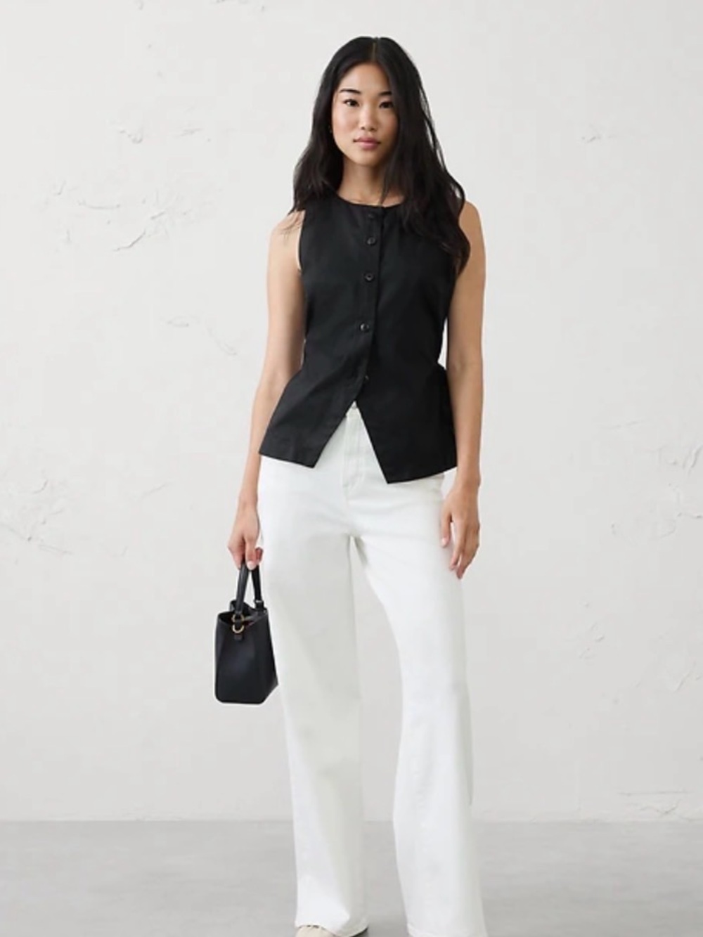 Women’s black vest